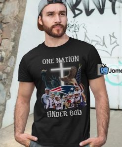 New England Patriots One Nation Under God Shirt 4