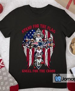 New England Patriots Stand For The Flag Kneel For The Cross Shirt 2