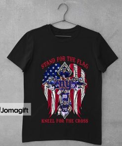 New York Giants Stand For The Flag Kneel For The Cross Shirt 1