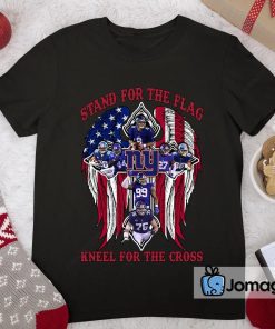 New York Giants Stand For The Flag Kneel For The Cross Shirt 2