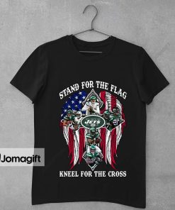 New York Jets Stand For The Flag Kneel For The Cross Shirt 1