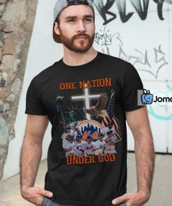 New York Mets One Nation Under God Shirt 4