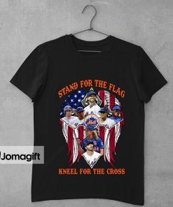 New York Mets Stand For The Flag Kneel For The Cross Shirt 1