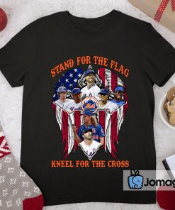 New York Mets Stand For The Flag Kneel For The Cross Shirt 2