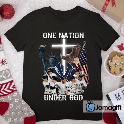 New York Yankees One Nation Under God Shirt