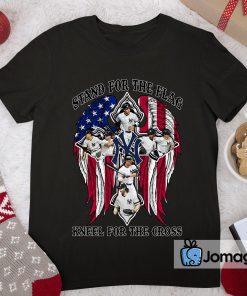 New York Yankees Stand For The Flag Kneel For The Cross Shirt 2