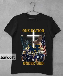 Notre Dame Fighting Irish One Nation Under God Shirt 1