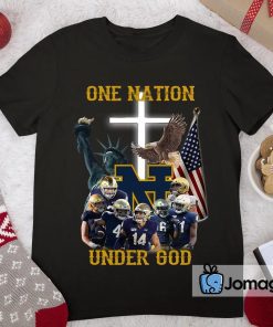 Notre Dame Fighting Irish One Nation Under God Shirt 2
