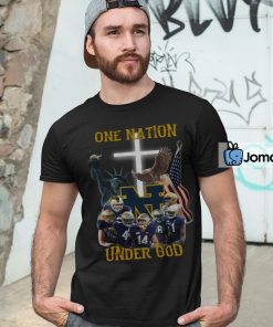 Notre Dame Fighting Irish One Nation Under God Shirt 4