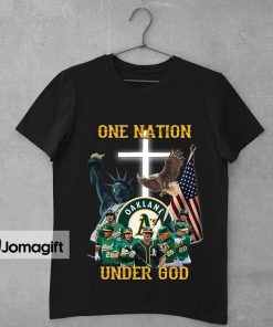 Oakland Athletics One Nation Under God Shirt 1