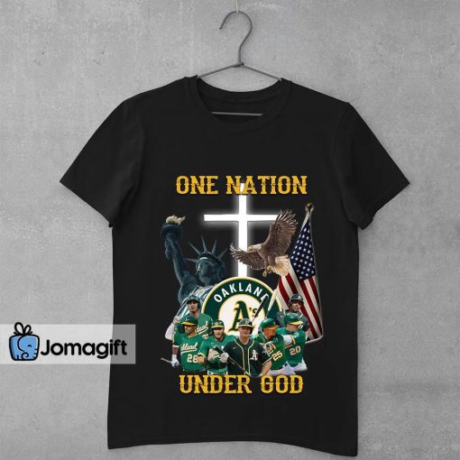 Oakland Athletics One Nation Under God Shirt