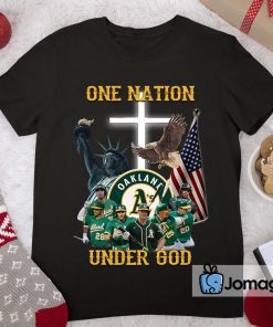 Oakland Athletics One Nation Under God Shirt 2