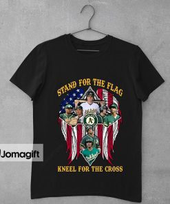 Oakland Athletics Stand For The Flag Kneel For The Cross Shirt 1