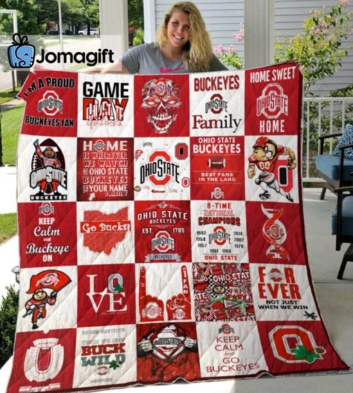 Ohio State Blanket