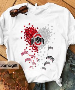 Ohio State Buckeyes Heart Shirt, Hoodie, Sweater, Long Sleeve