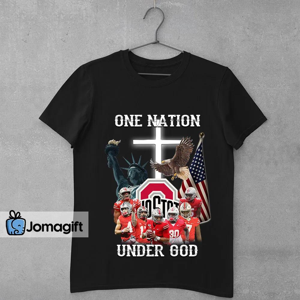 Ohio State Buckeyes One Nation Under God Shirt 1