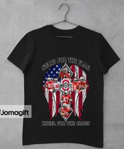 Ohio State Buckeyes Stand For The Flag Kneel For The Cross Shirt