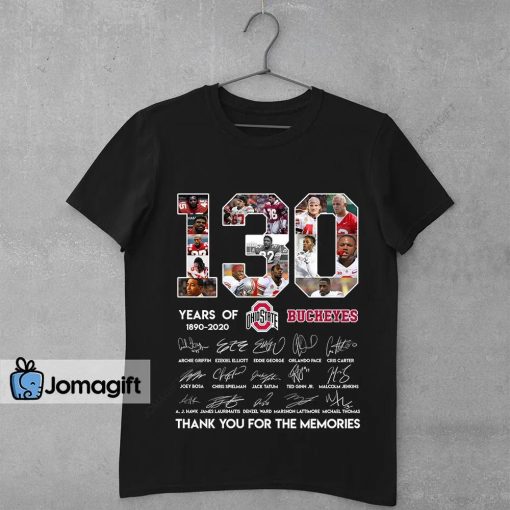 Ohio State T Shirts 130th Anniversary