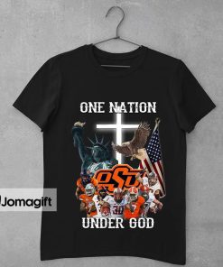 Oklahoma State Cowboys One Nation Under God Shirt 1