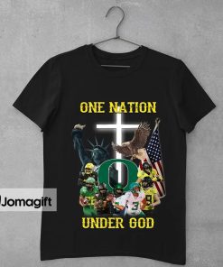 Oregon Ducks One Nation Under God Shirt 1