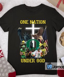 Oregon Ducks One Nation Under God Shirt 2