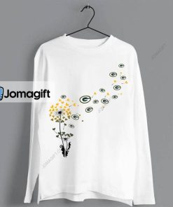 Packers Long Sleeve Shirt Dandelion Flower 1