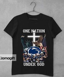 Unique Penn State Nittany Lions One Nation Under God Shirt