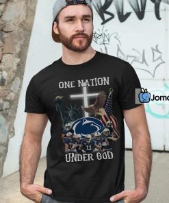 Penn State Nittany Lions One Nation Under God Shirt 4