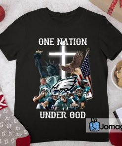 Philadelphia Eagles One Nation Under God Shirt 2