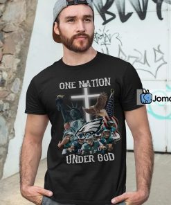 Philadelphia Eagles One Nation Under God Shirt 4