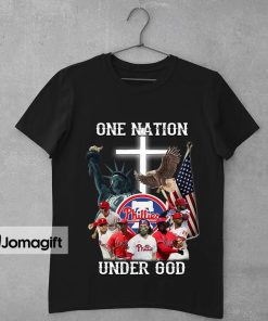 Philadelphia Phillies One Nation Under God Shirt