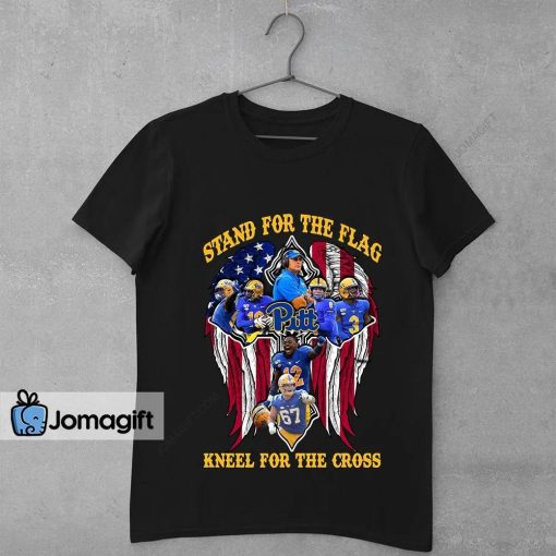 Pittsburgh Panthers Stand For The Flag Kneel For The Cross Shirt