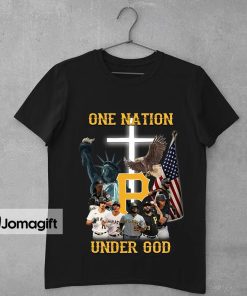 Pittsburgh Pirates One Nation Under God Shirt 1
