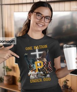 Pittsburgh Pirates One Nation Under God Shirt 3
