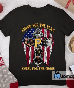 Pittsburgh Pirates Stand For The Flag Kneel For The Cross Shirt 2