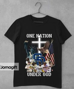 San Diego Padres One Nation Under God Shirt 1