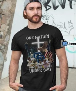 San Diego Padres One Nation Under God Shirt 4