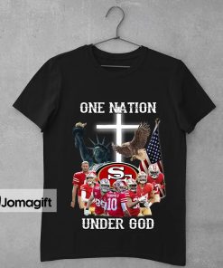 San Francisco 49ers One Nation Under God Shirt 1