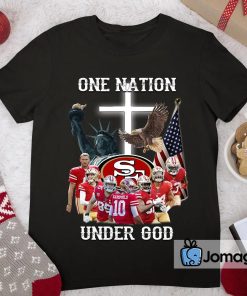 San Francisco 49ers One Nation Under God Shirt 2