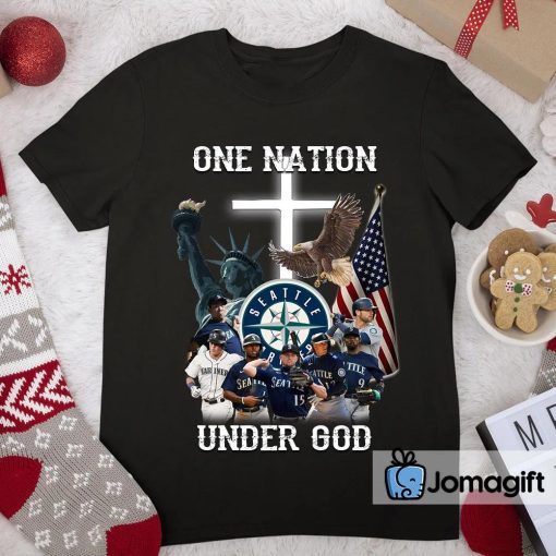 Seattle Mariners One Nation Under God Shirt