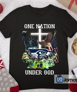 Seattle Seahawks One Nation Under God Shirt 2