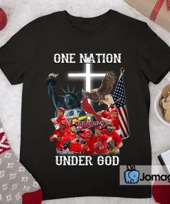 St. Louis Cardinals One Nation Under God Shirt 2