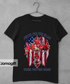 St. Louis Cardinals Stand For The Flag Kneel For The Cross Shirt 1