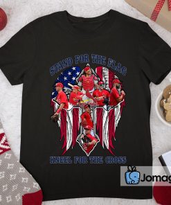 St. Louis Cardinals Stand For The Flag Kneel For The Cross Shirt 2