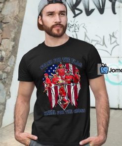 St. Louis Cardinals Stand For The Flag Kneel For The Cross Shirt 4