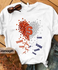 Syracuse Orange Heart Shirt Hoodie Sweater Long Sleeve 1
