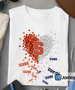 Syracuse Orange Heart Shirt Hoodie Sweater Long Sleeve 2