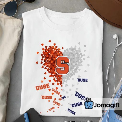 Syracuse Orange Heart Shirt, Hoodie, Sweater, Long Sleeve