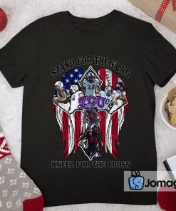 TCU Horned Frogs Stand For The Flag Kneel For The Cross Shirt 2