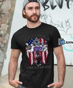 TCU Horned Frogs Stand For The Flag Kneel For The Cross Shirt 4